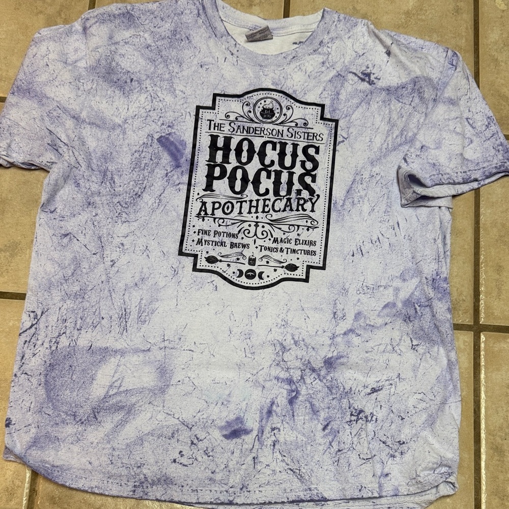 Purple Tie-Dye Hocus Pocus T-Shirt